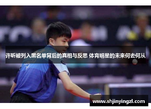 许昕被列入黑名单背后的真相与反思 体育明星的未来何去何从